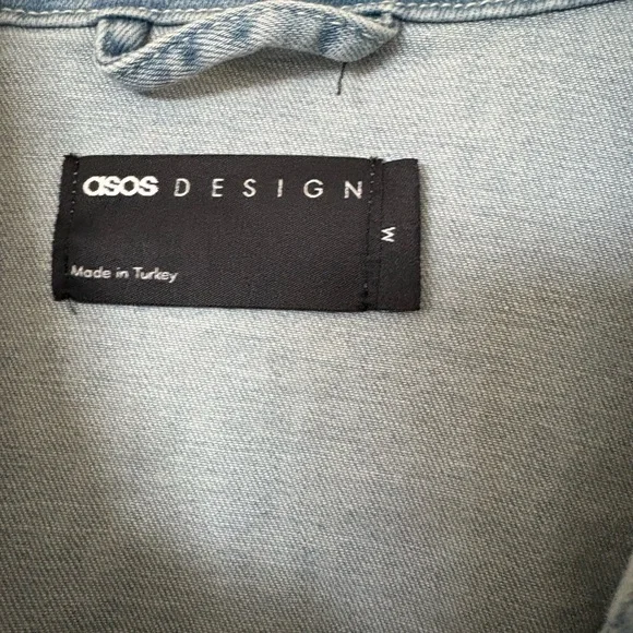 ASOS Design Light Blue Denim Jacket - Picture 4 of 5